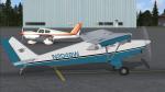 FSX Aero Boero AB-115 blue and white N2048W Textures